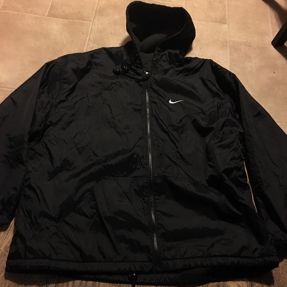 nike check jacket